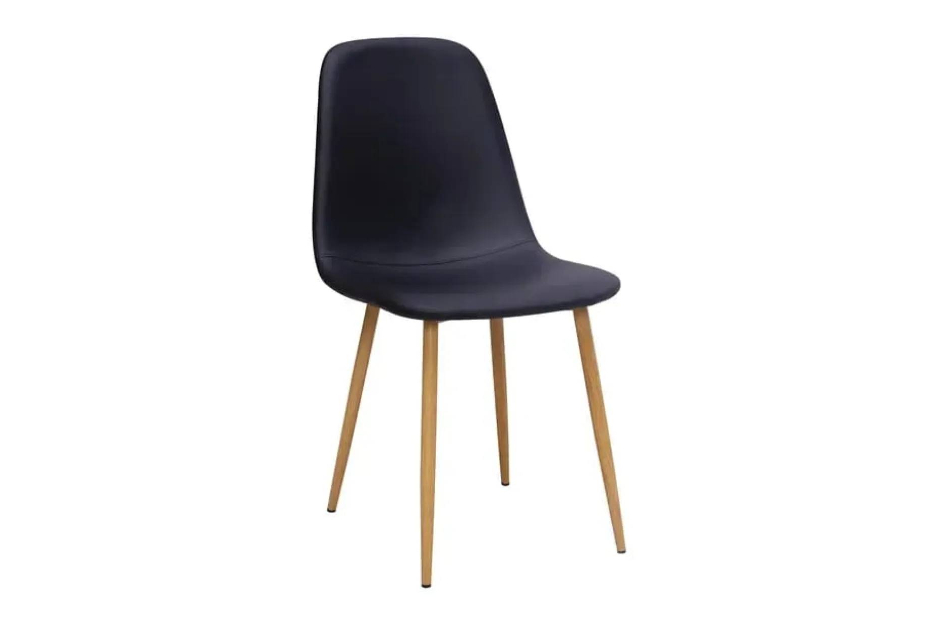 Siena spisegruppe rund 130 cm eik med 6 Nibe spisestoler
