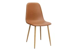 Siena spisegruppe rund 110 cm eik med 4 Nibe spisestoler