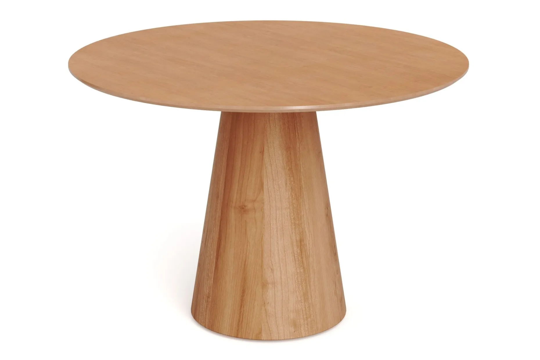 Siena spisegruppe rund 110 cm eik med 4 Nibe spisestoler