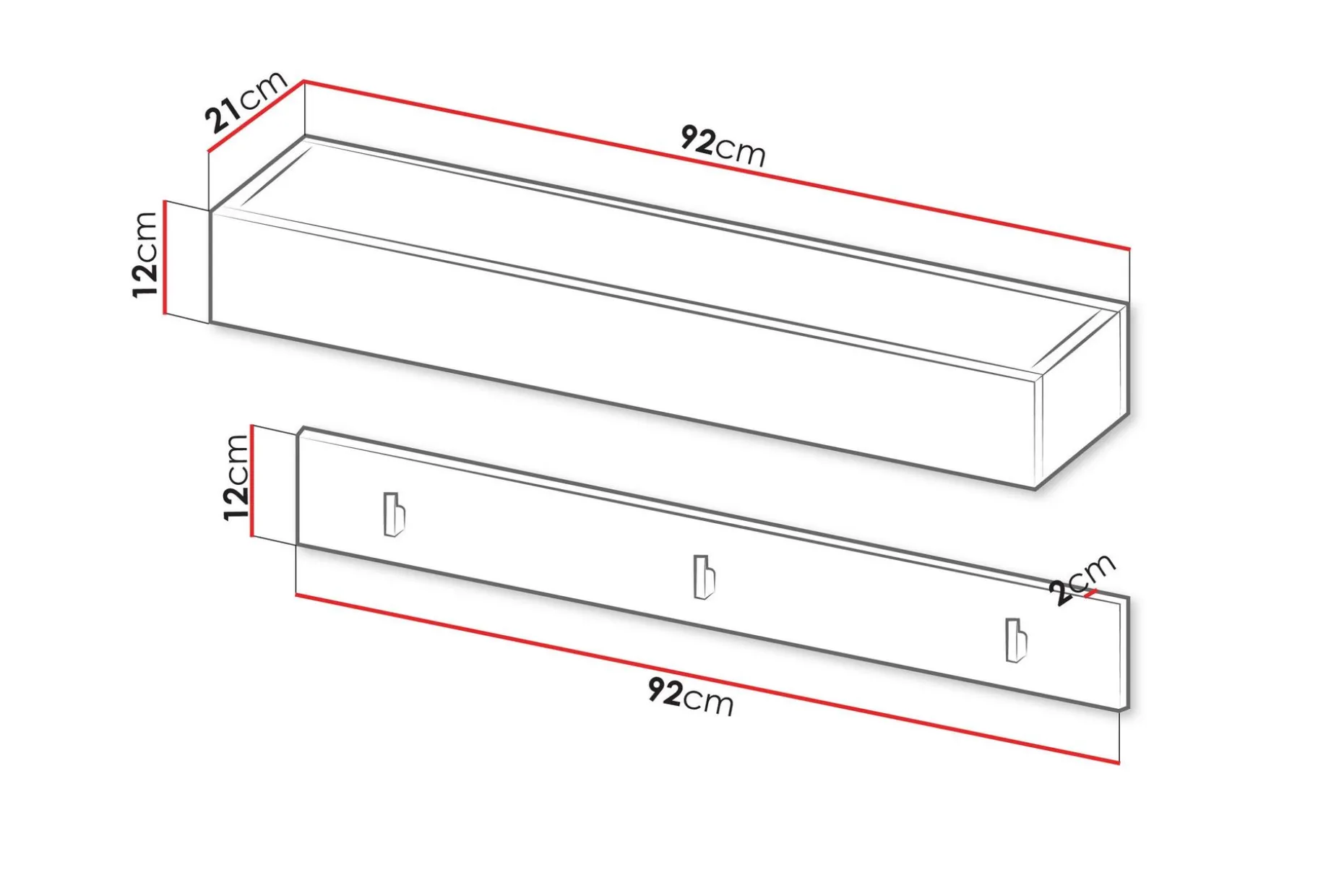 Simply Klesstativ 92 cm