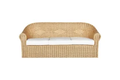 3-sitssoffa Beliani Livadeia Natural||White