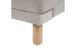 2-sitssoffa Beliani Tuve Beige, ljust trä, Bouclé Beige||Light colored wood VALUE_MISSING_2
