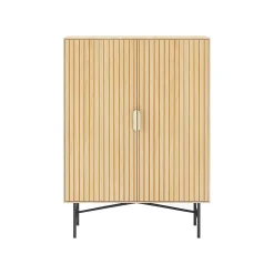Skap HOME4YOU Bassel 80x40x110 cm 3D melamin