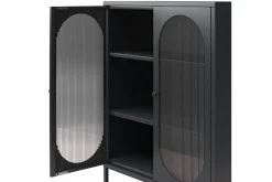 Skap Luna 80x40x102 cm, Svart