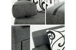 Skatteg Sofa med Puff