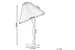 Skiros Bordlampe 48 cm E27