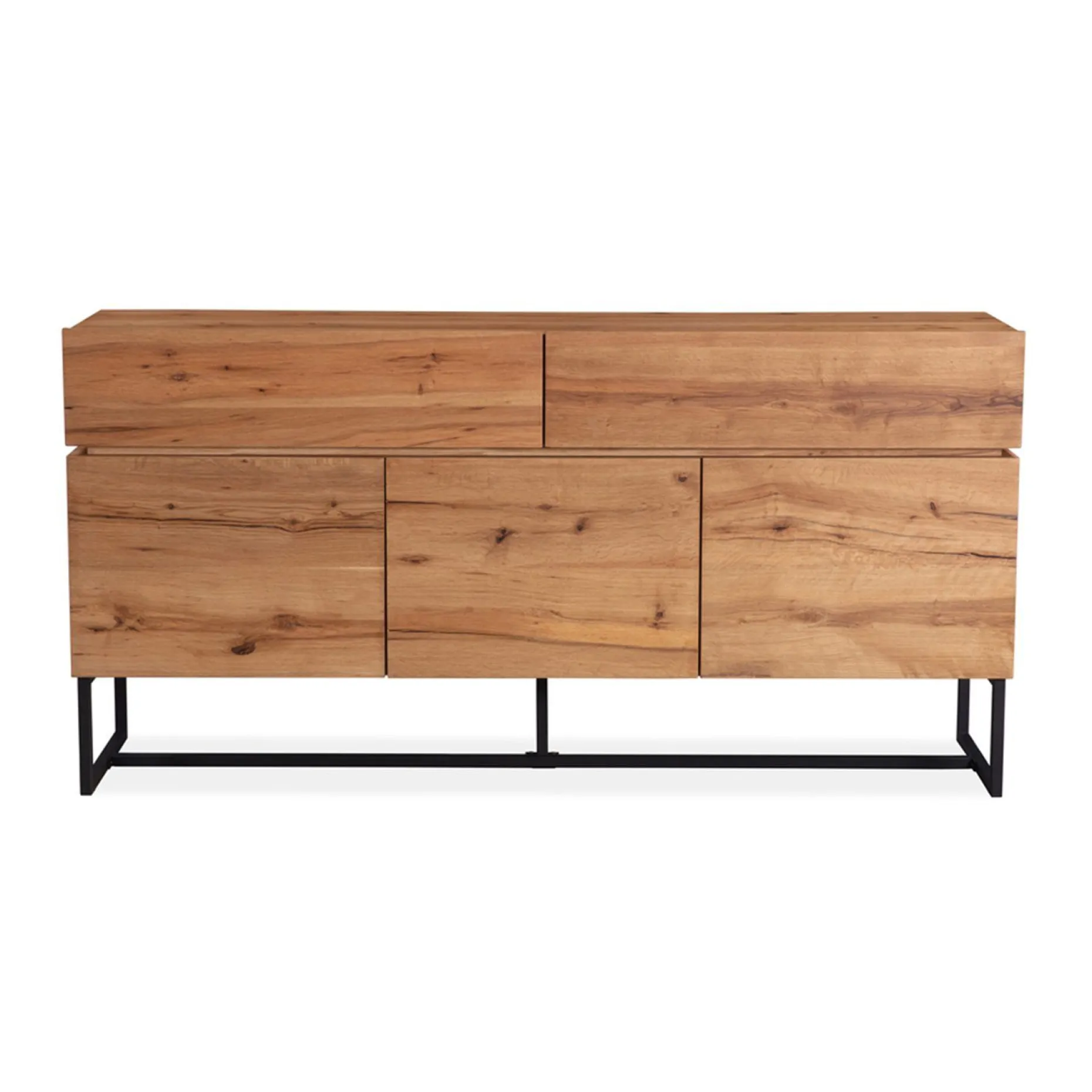 Skjenk HOME4YOU Byron 160x41x80 cm eik