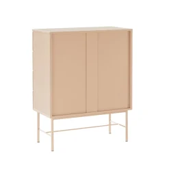 Skjenk HOME4YOU Sequence 79x40x100 cm cappuccino