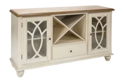 Skjenk LILY 152x46xH84cm eikefiner/MDF