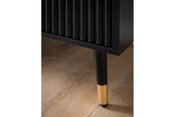 Skjenk Wohnling Foliert sponplate eikelook 150 cm 4 dører Moderne