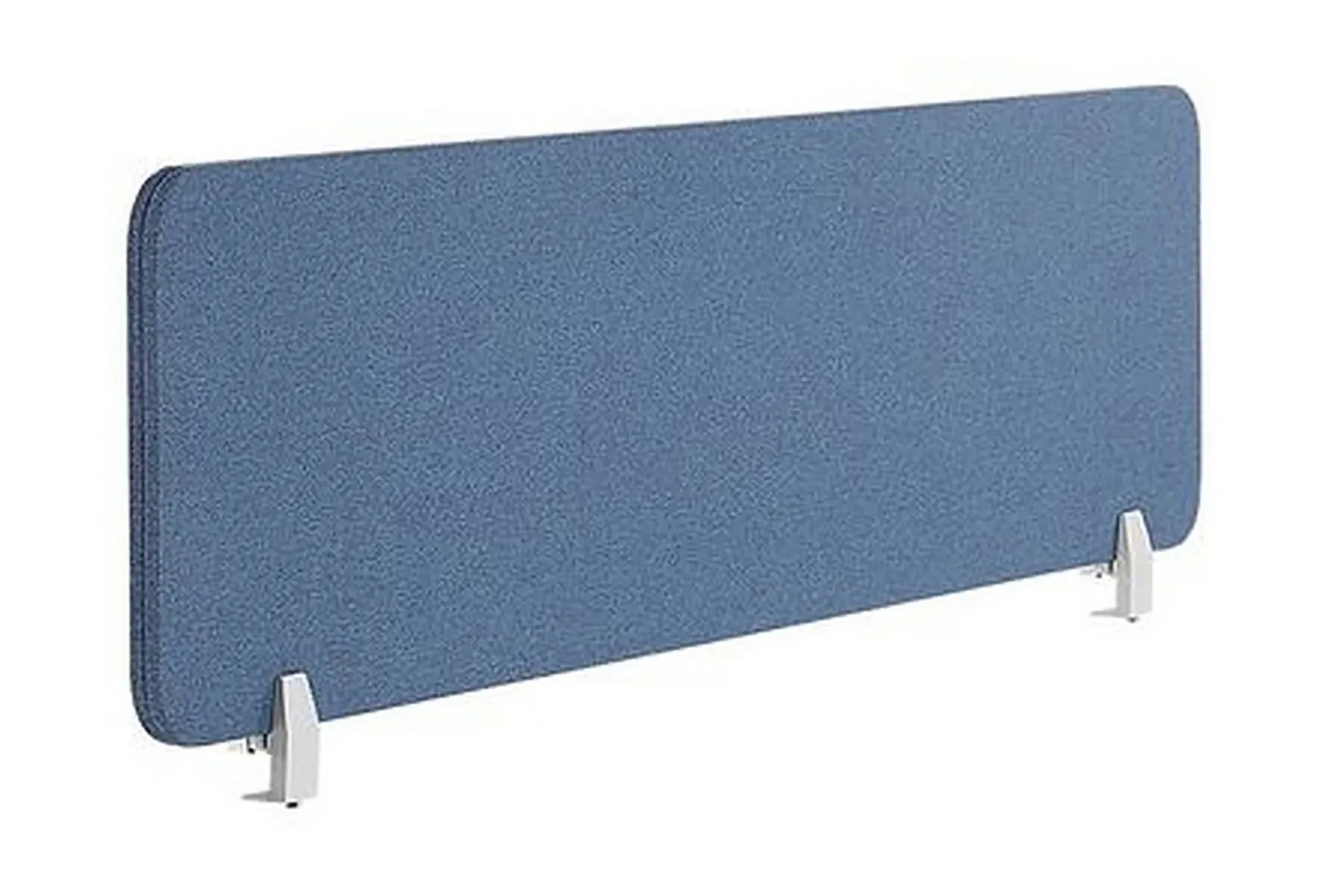Skjold til skrivebord 160 x 40 cm blå WALLY