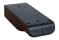 Skrivebord Ergo Optimal med motor 120x60 cm Svart/Grå