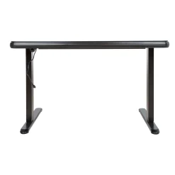 Skrivebord HOME4YOU Ergo Fit med 1 motor 122x62x73,5-118 cm Svart