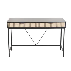 Skrivebord HOME4YOU Helve 120x48x76 cm melamin