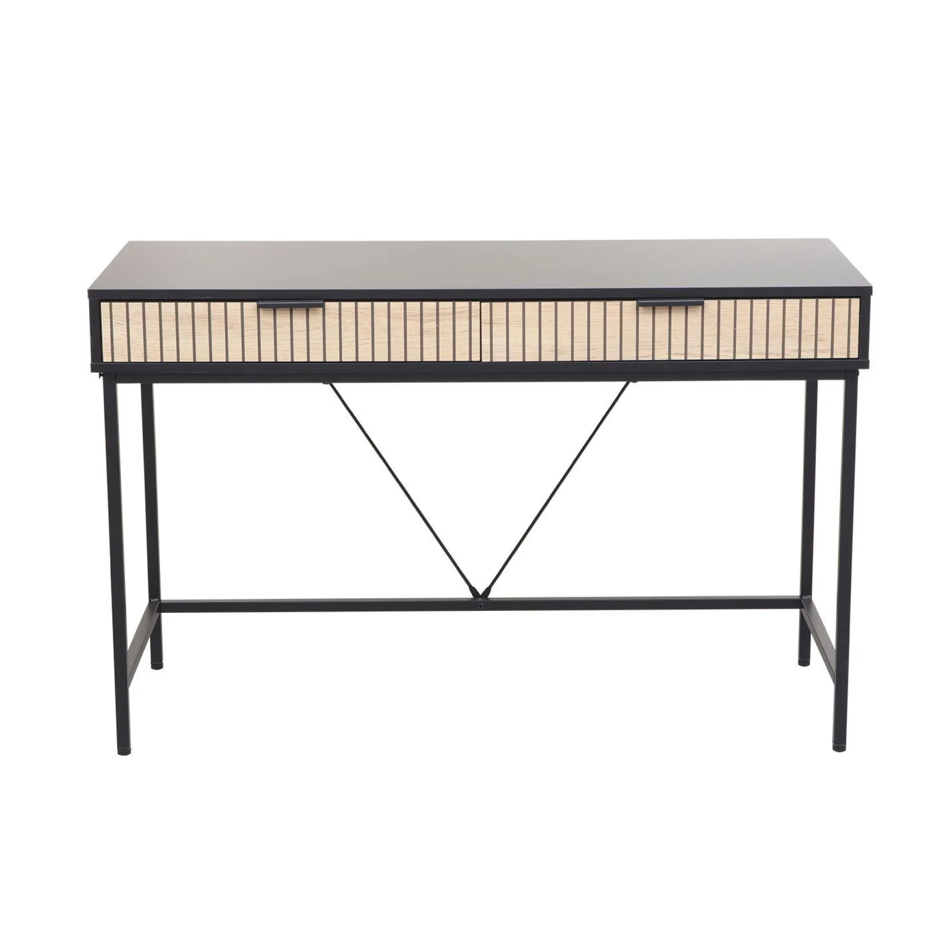 Skrivebord HOME4YOU Helve 120x48x76 cm melamin