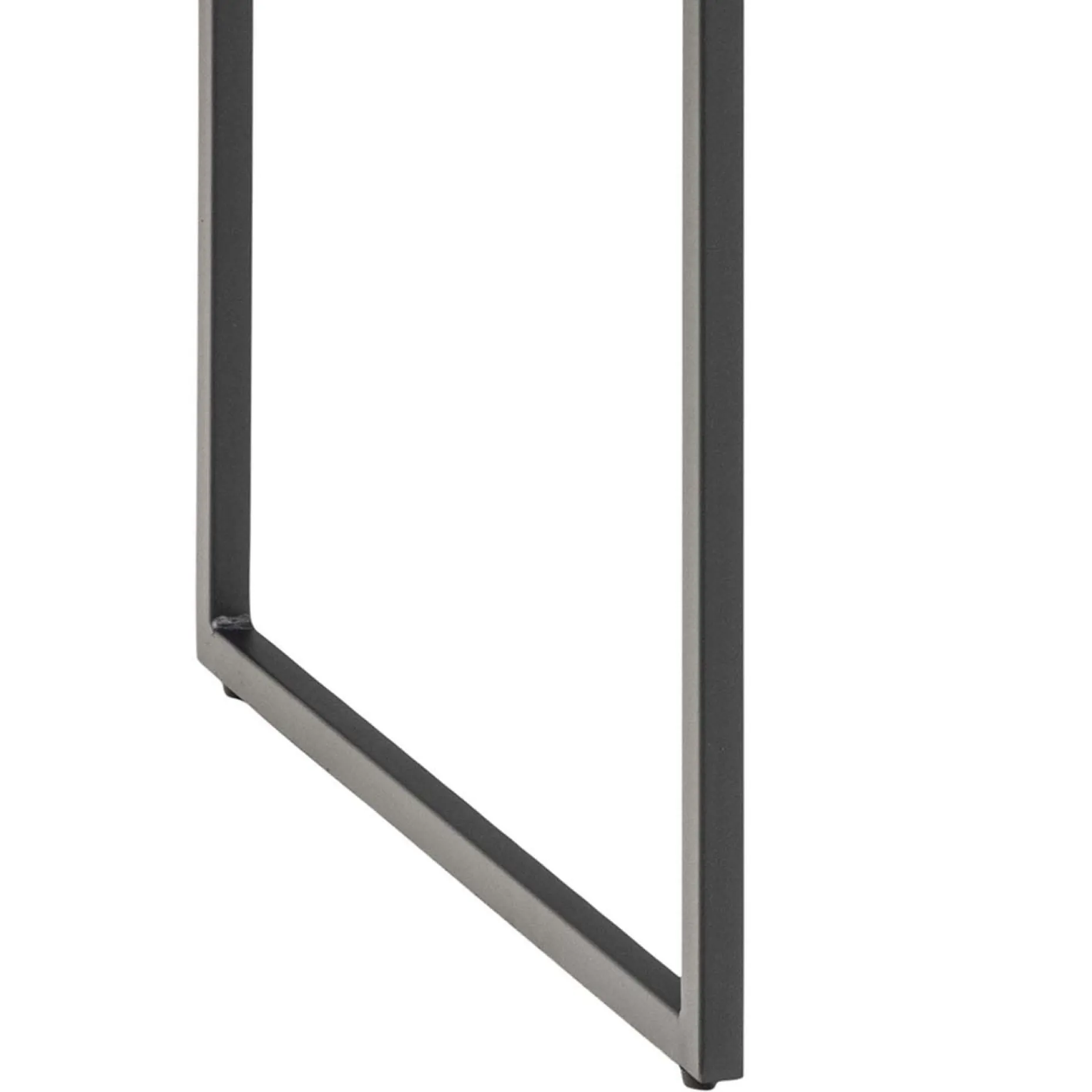 Skrivebord HOME4YOU Seaford 110x45x75 cm svart