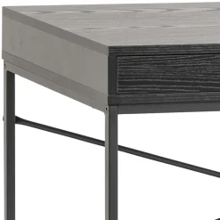 Skrivebord HOME4YOU Seaford 110x45x75 cm svart