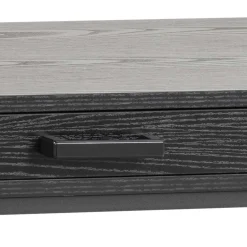 Skrivebord HOME4YOU Seaford 110x45x75 cm svart