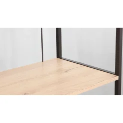 Skrivebord/hylle HOME4YOU Lester 84x40x160 cm melamin