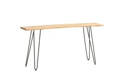Skrivebord Wohnling Heltre 150 cm Trekantet kant med hårnålben Landlig stil