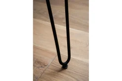 Skrivebord Wohnling Heltre 150 cm Trekantet kant med hårnålben Landlig stil