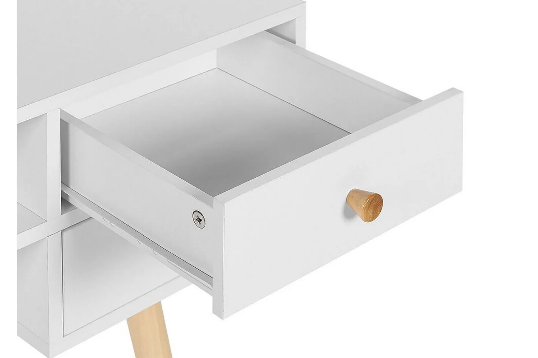 Skrivebord 110 x 55 cm Hvit LEVIN