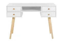 Skrivebord 110 x 55 cm Hvit LEVIN