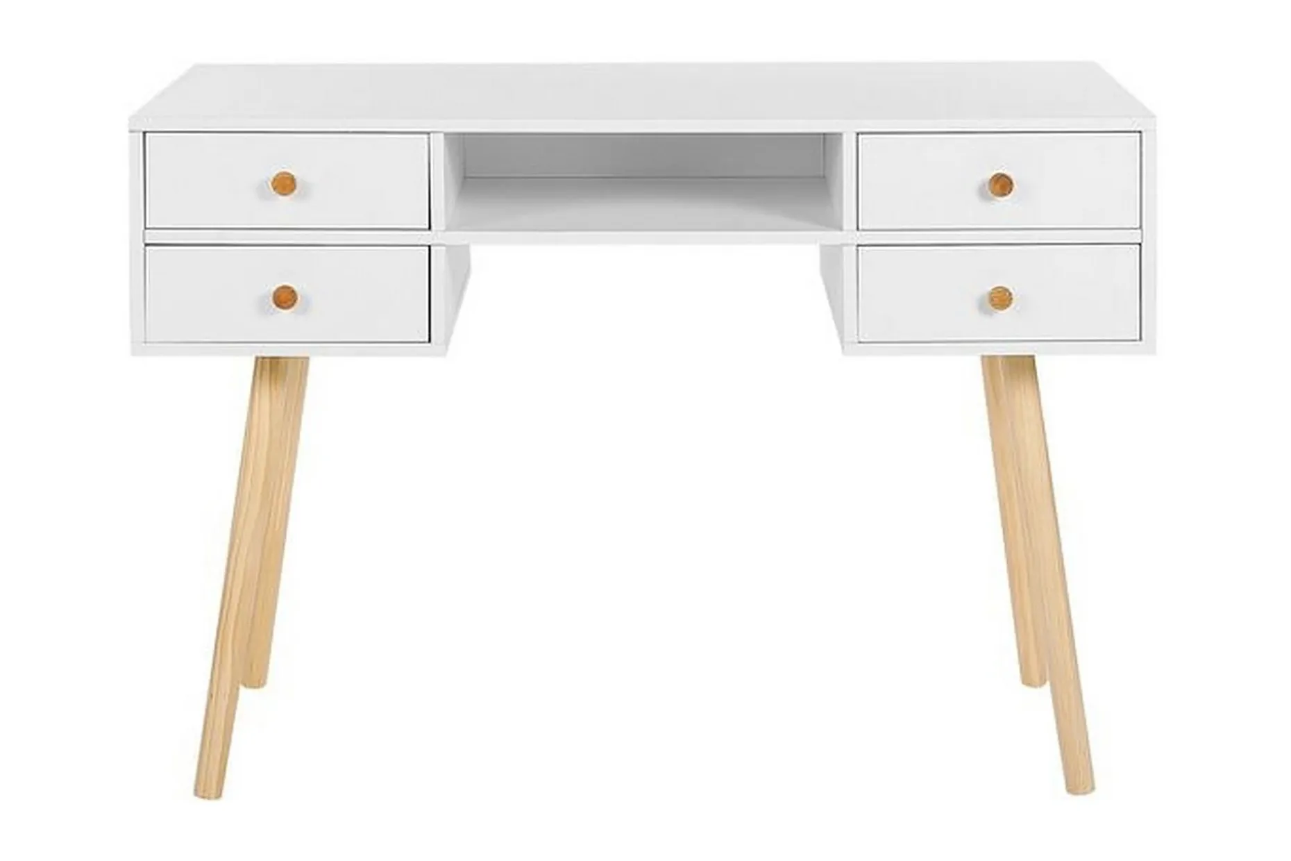 Skrivebord 110 x 55 cm Hvit LEVIN