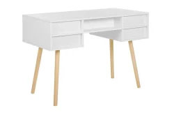 Skrivebord 110 x 55 cm Hvit LEVIN