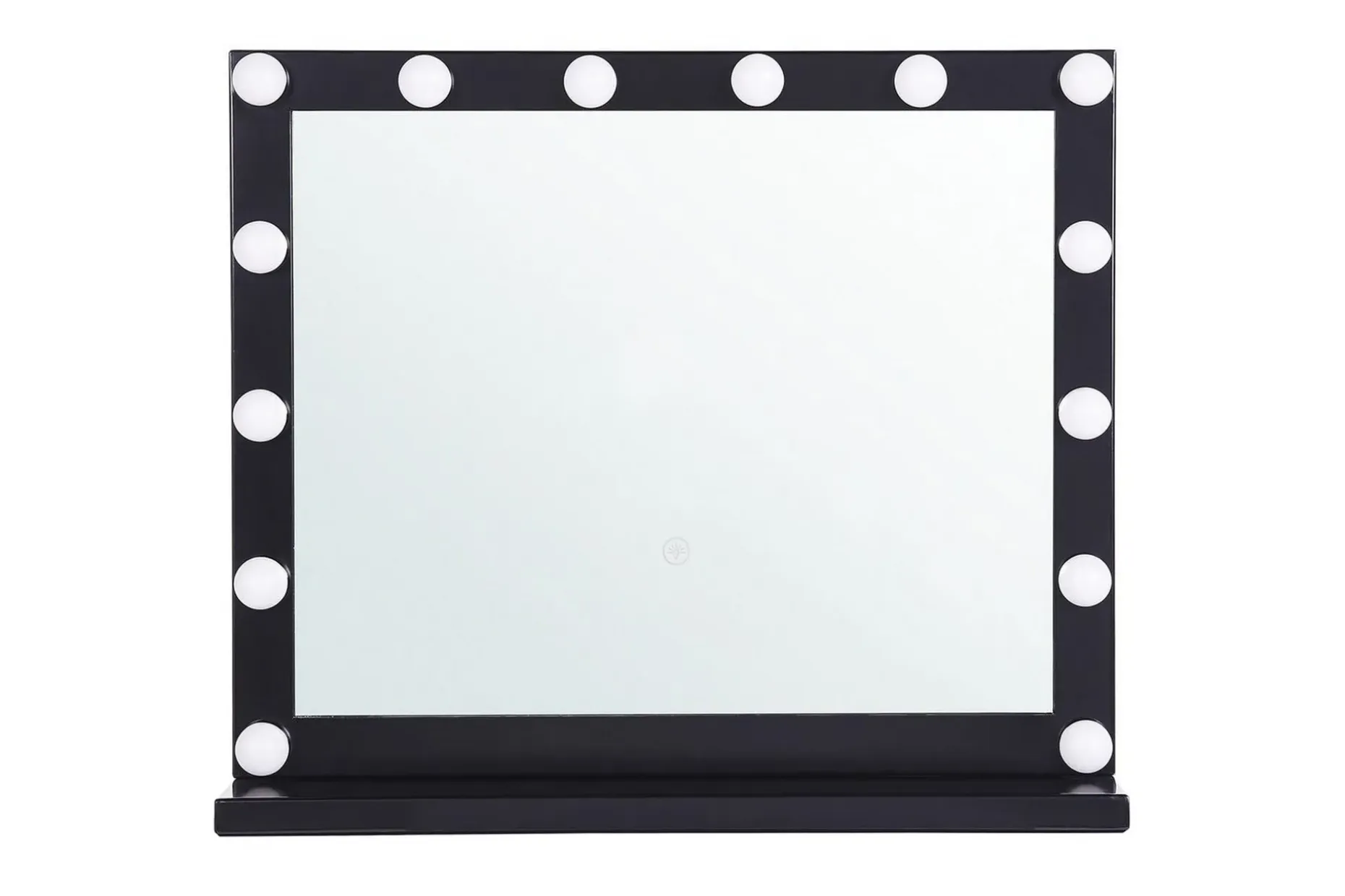 Sminkbordsspegel Beliani Beauvoir Black