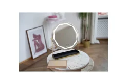 Sminkespeil Beautifly Rund med LED-belysning
