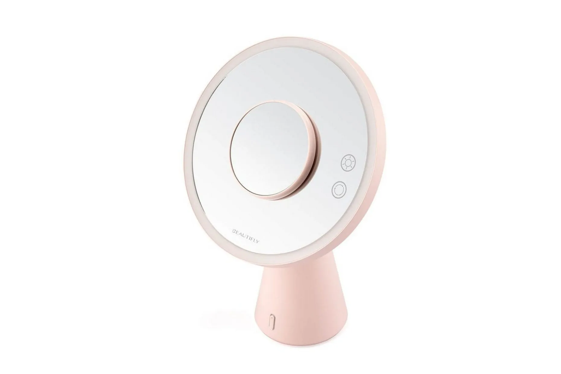 Sminkespeil Beautifly Smart Moon med innebygd Bluetooth-høyttaler
