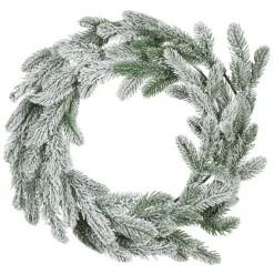 Snødekt julekrans Albini
