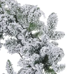 Snødekt julekrans Sundo