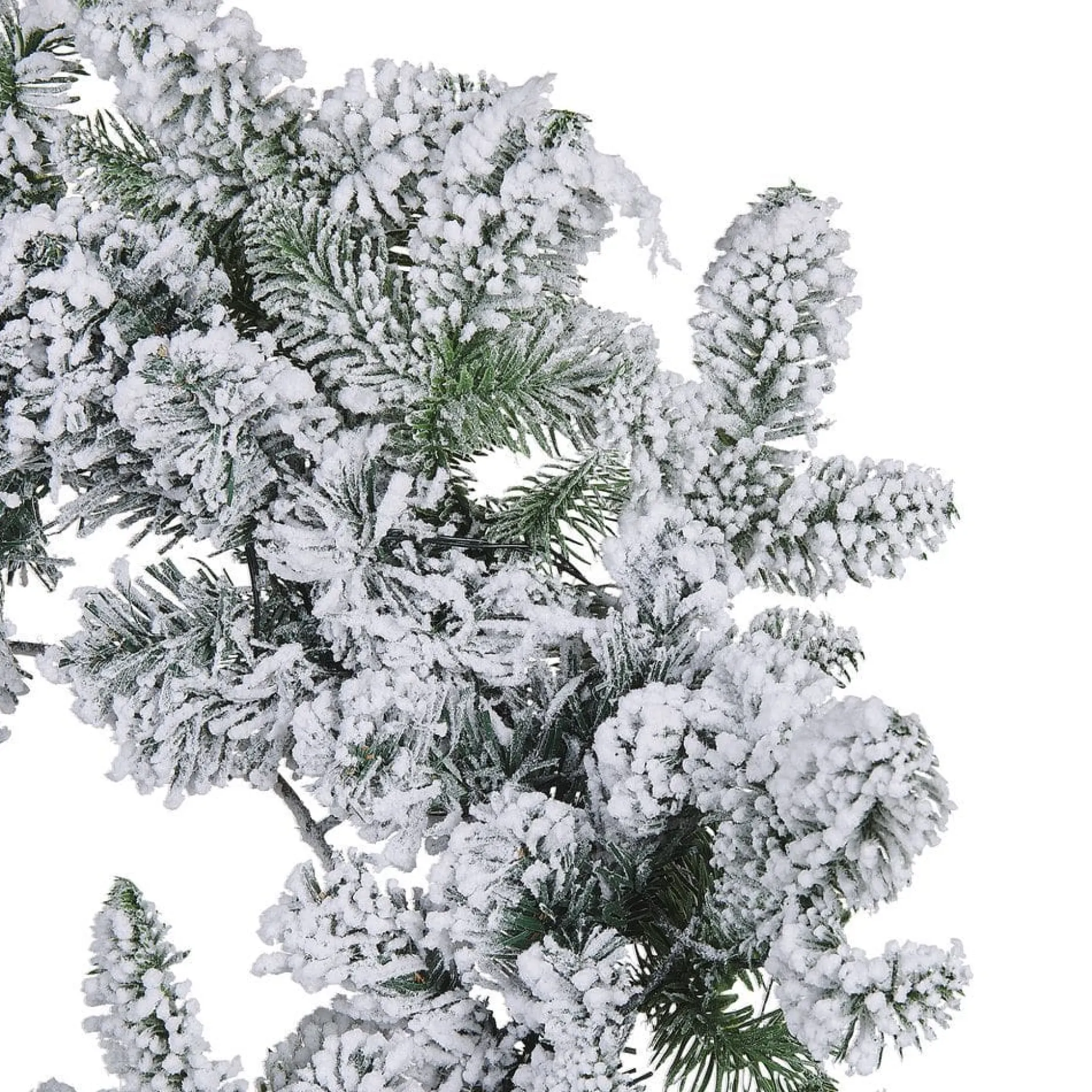 Snødekt julekrans Sundo