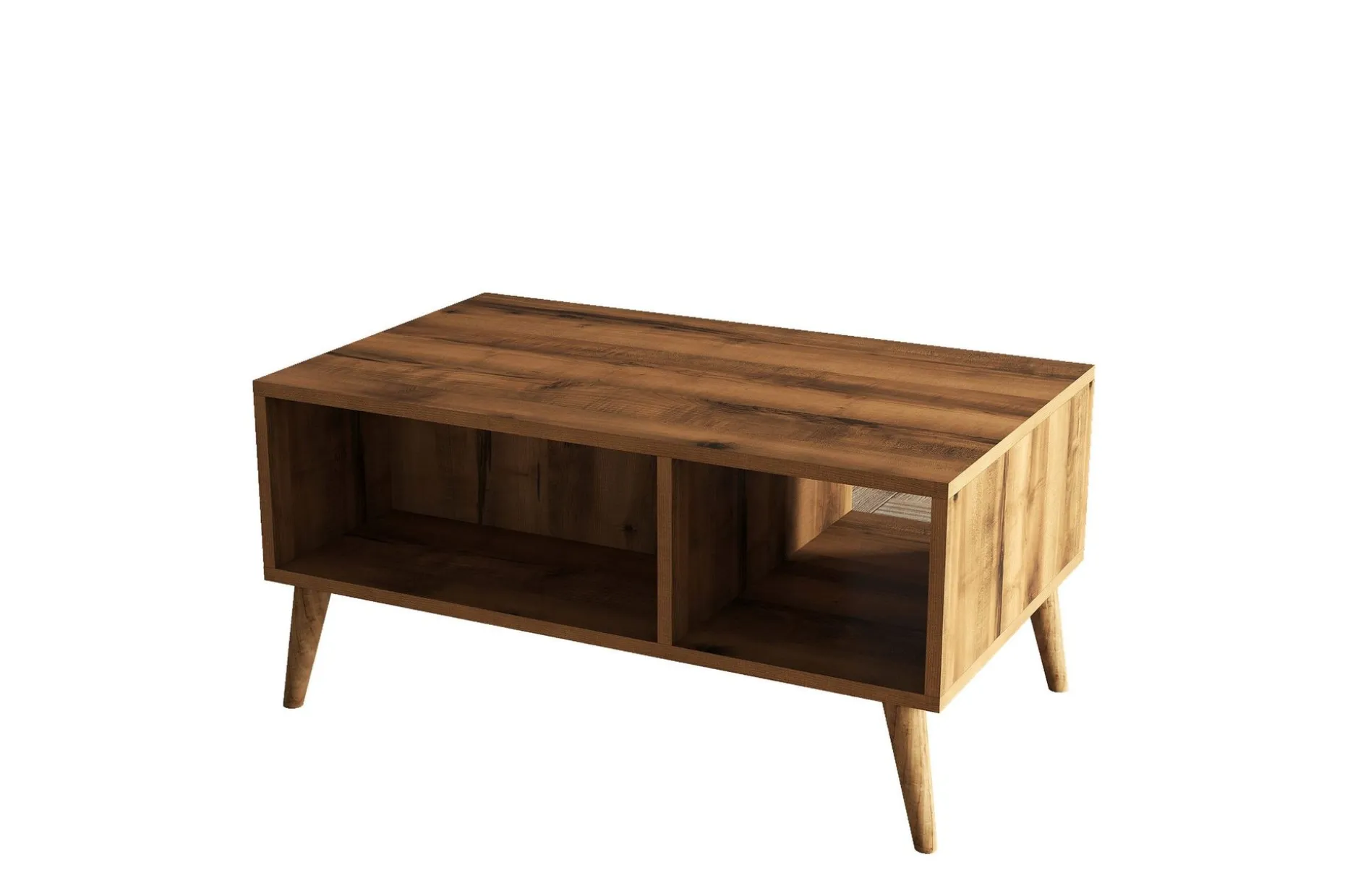 Sofabord Elrasmo sofabord 90x54x90 cm Brun