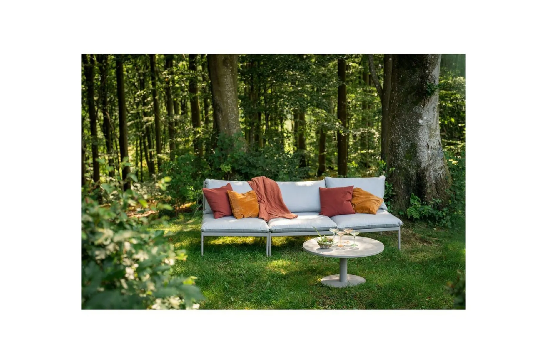 Sofabord Hillerstorp Näsby Ø80 cm Sand