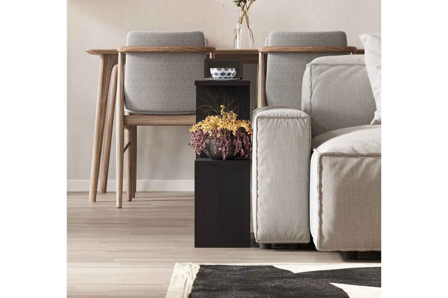 Sofabord Homemania Tre / Svart