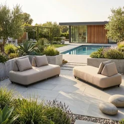 Sofa HOME4YOU Amore 2-seter Beige