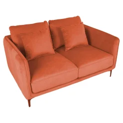 Sofa HOME4YOU Bianka 2-seter Oransje