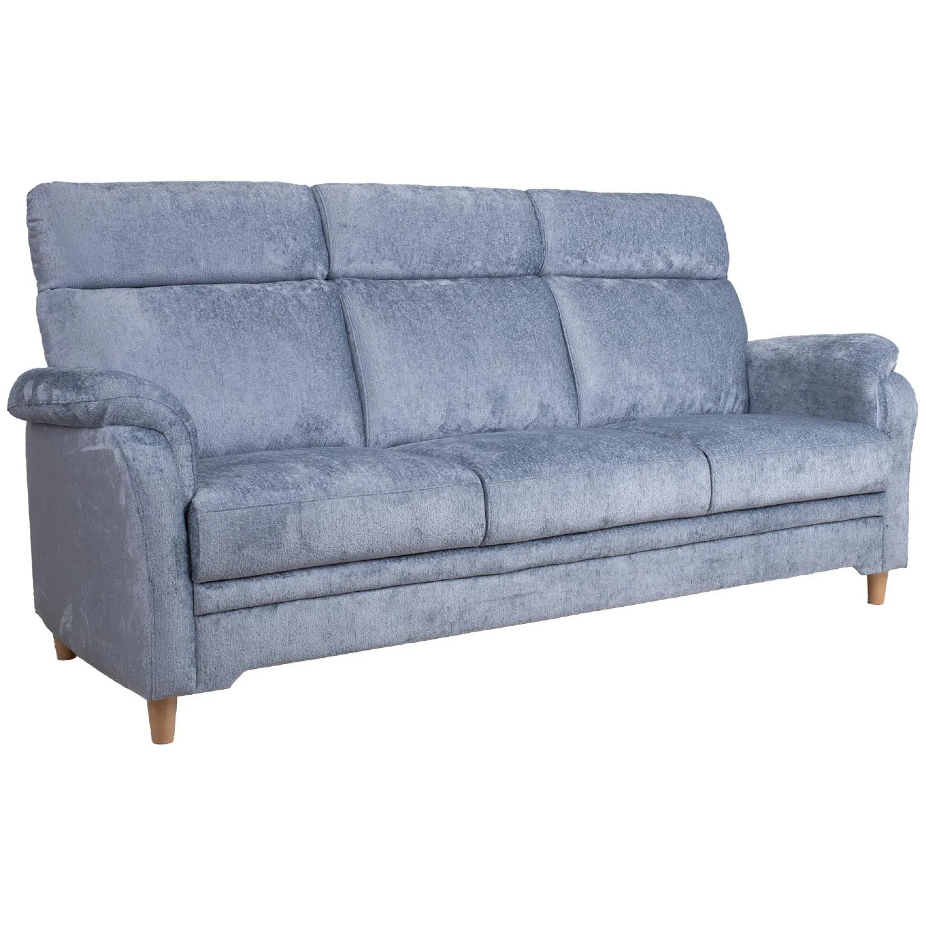 Sofa HOME4YOU Ingrid 3-seter Gråblå