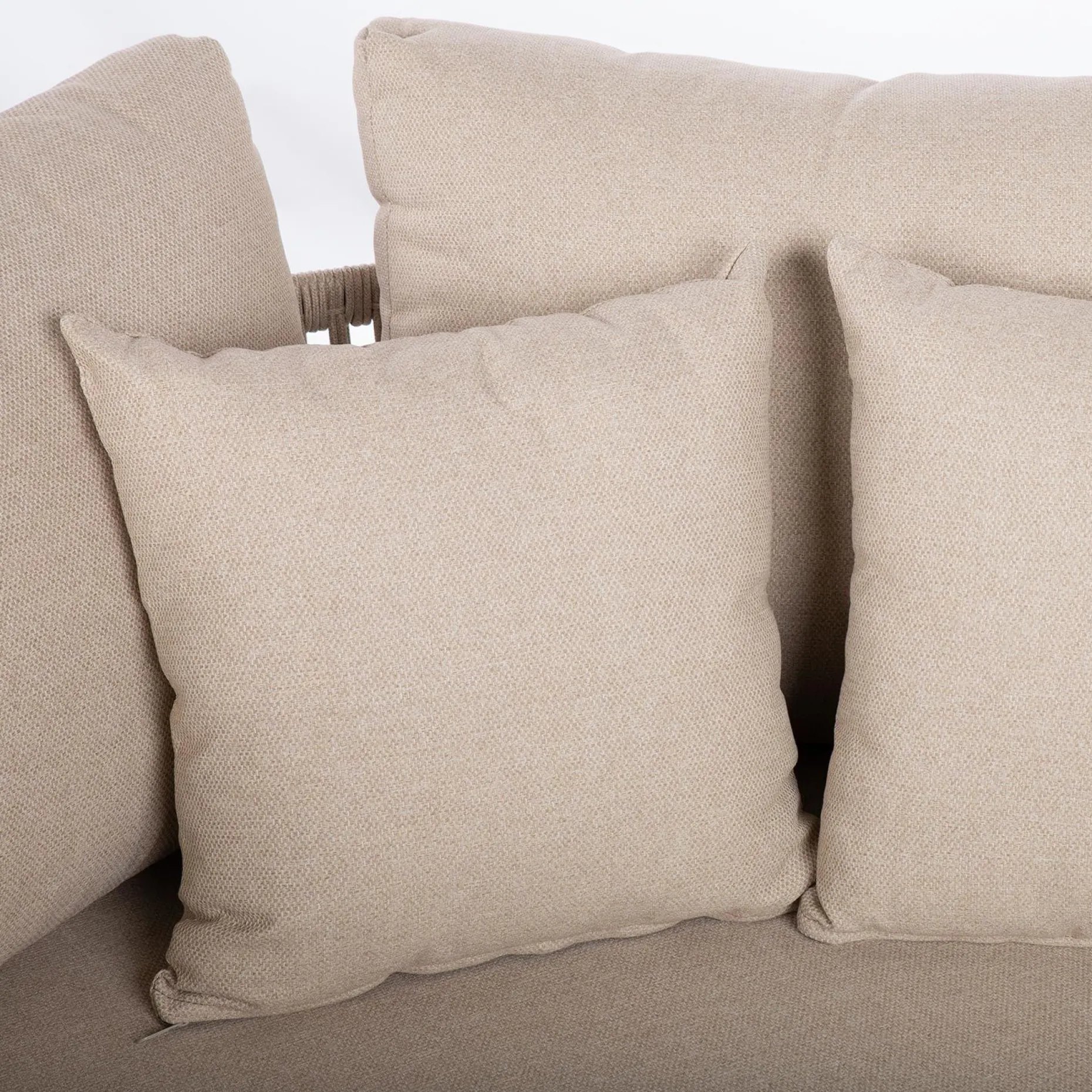 Sofa HOME4YOU Medina 163,5x135x71,5 cm beige