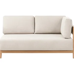 Sofa utendørs med bord 2-seter Sampieri