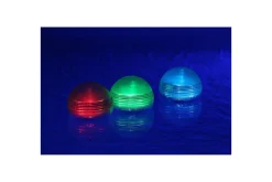 Solcellebelysning Planet Pool Kule Flytende RGB 3 stk