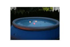Solcellebelysning Planet Pool Kule Flytende RGB 3 stk
