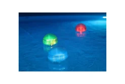 Solcellebelysning Planet Pool Kule Flytende RGB 3 stk