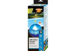 Solcellebelysning Planet Pool Kule Flytende RGB 3 stk