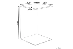 Solney Sidebord Transparent