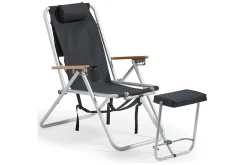 Solstol og campingstol Fritab Friluftsstol Fritab ROXY senior Svart