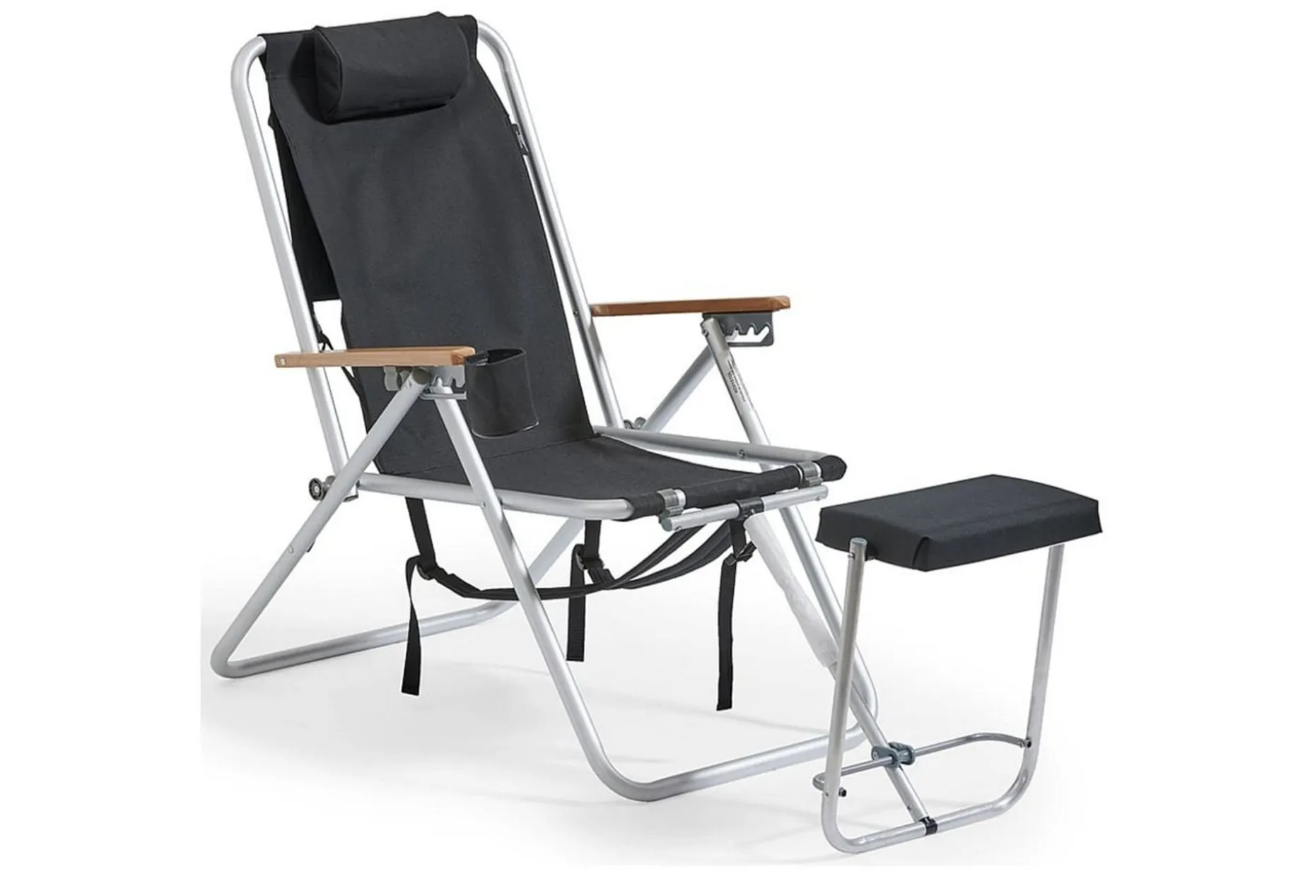 Solstol og campingstol Fritab Friluftsstol Fritab ROXY senior Svart